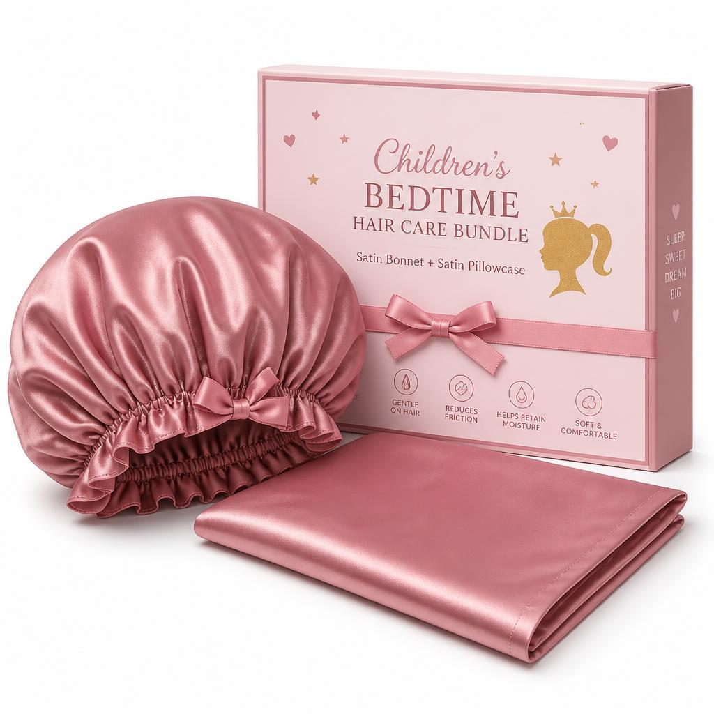 Goodnight Glow bundle with classic bonnet and pillowcase